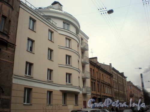 9-я Советская ул., д. 16. Общий вид здания. Февраль 2009 г.