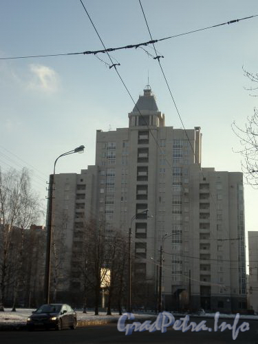 ул. Костюшко, д. 21. Вид на здание от Варшавской улицы. Февраль 2009 г.