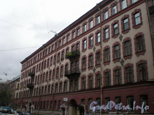 Пушкинская ул., д. 9. Фасада здания. Сентябрь 2008 г.