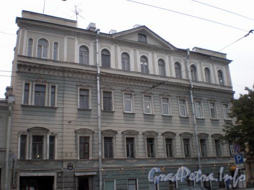 Ул. Чайковского, д. 47. Фасад здания. Сентябрь 2008 г.
