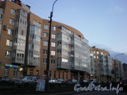 Ул. Торжковская, д. 10. Общий вид здания. Ноябрь 2008 г.