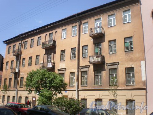 Ул. Тюшина, д. 3. Общий вид здания. Июнь 2008 г.