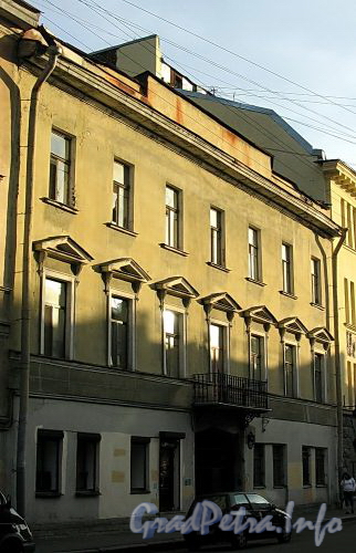 Гражданская ул., д. 14. Дом Ф.Селизарова. Фасад здания. Фото август 2009 г.