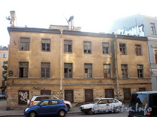 4-я Советская ул., д. 9. Фасад здания. Фото август 2009 г.