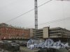 улица Александра Невского, уч. 1. Общий вид участка во время строительства гостиницы. Фото 2 марта 2019 года.
