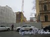 8-я Советская улица, дом 20-22. Вид участка после сноса строений на участке с перспективой на 9-ю Советскую улицу. Фото 12 марта 2019 года.

