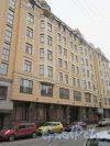 9-я Советская улица, д. 5. Элитный жилой дом «Суворовский». Центральная часть фасада. Фото Ноябрь 2017 г.