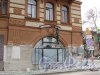 улица Чапыгина, дом 1 / Каменноостровский проспект, дом 59. Реставрационные работы на фасаде здания. Фото 5 ноября 2019 года.