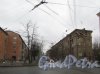 Перспектива улицы Полярников от улицы Седова в сторону улицы Бабушкина. Фото 16 февраля 2020 г.
