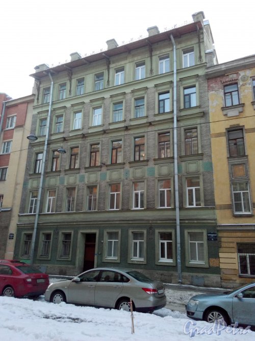 Серпуховская улица, дом 13. 5-этажный жилой дом 1905 года постройки. Фото 31.01.2019 года.