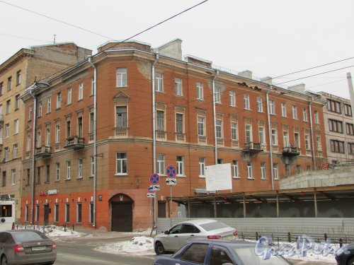 улица Александра Невского, дом 6, литера А. Общий вид жилого дома. Фото 2 марта 2019 года.
