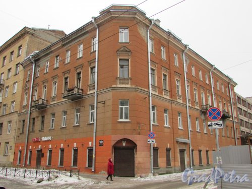улица Александра Невского, дом 6, литера А. Общий вид здания. Фото 2 марта 2019 года.
