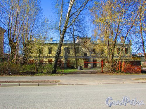 улица Одоевского, дом 21, корпус 1, строение 1. Общий вид здания. Фото 1 мая 2016 года.
