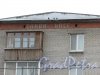 Варшавская улица, дом 43, корпус 2, литера А. Надпись «Слава КПСС» в торце жилого дома. Фото 3 марта 2020 г.