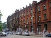 Межевой канал, д. 5. Здание портовой таможни. Фрагмент фасада по улице. Фото июнь 2004 г.
