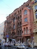 Фурштатская ул., д. 11. Доходный дом 3.М. и А.А. Зайцевых. Фасад здания. Фото май 2010 г.