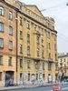 Кирочная ул., д. 56 (правая часть) / Суворовский пр., д. 48. Фасад по улице. Фото сентябрь 2010 г.