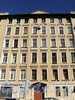 Ул. Радищева, д. 29 / Басков пер., д. 41. Фрагмент фасада по улице. Фото июль 2010 г.