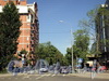Перспектива Вязовой улицы от Спортивной улицы в сторону Петроградской улицы. Фото июнь 2010 г.