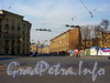 Перспектива улицы Бонч-Бруевича от Тульской улицы в сторону Смольного проспекта. Фото апрель 2004 г.