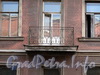 Рузовская ул., д. 35. Решетка балкона. Фото май 2010 г.