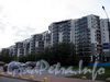 Барочная ул., д. 12. Жилой комплекс бизнес-класса «Ориенталь». Фасад по набережной Карповки. Фото сентябрь 2010 г.