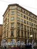 Гагаринская ул., д. 7 / ул. Чайковского, д. 2 (угловой корпус). Фрагмент угловой части фасада. Фото сентябрь 2010 г.