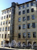 Смоленская ул., д. 21. Лицевой корпус. Вид со двора. Фото июль 2010 г.