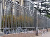 Бывший особняк М. Ф. Кшесинской. Ограда особняка. Вид с Кронверкского проспекта. Фото октябрь 2010 г.