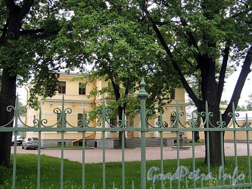Потемкинская ул., д. 2. Центральный флигель. Фото май 2010 г.