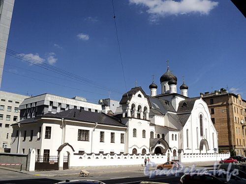 Тверская ул., д. 8. Знаменская церковь старообрядцев Поморского согласия. Общий вид. Фото август 2010 г.