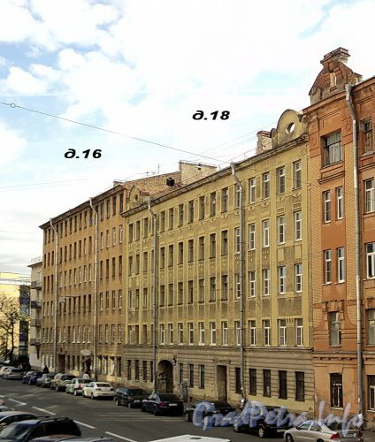 Дома 16 и 18 по Петрозаводской улице. Фото сентябрь 2010 г.