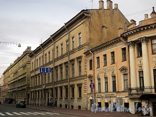 Гагаринская улица, дом 6а, литера А. Перспектива со стороны улицы Чайковского. Фото сентябрь 2010 г.