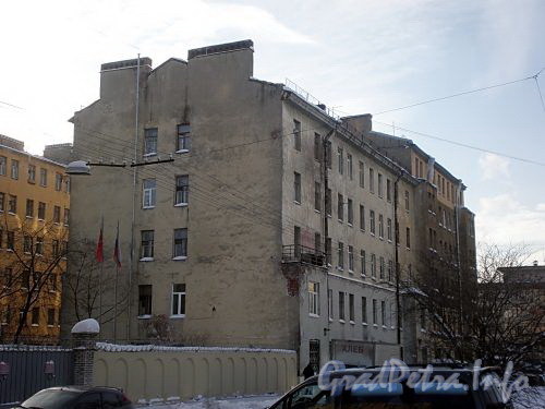 Дома 23 и 21 по Смоленской улице. Фото февраль 2010 г.