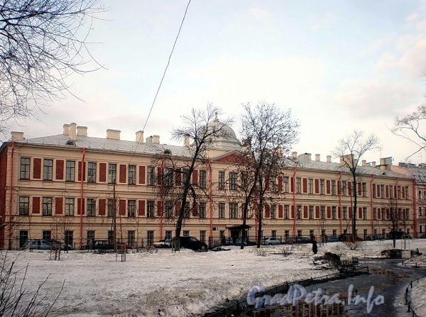 Ул. Блохина, д. 31. Фасад здания. Фото март 2010 г.