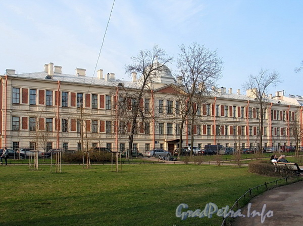 Ул. Блохина, д. 31. Фасад здания. Фото апрель 2011 г.