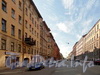 Перспектива Бронницкой улицы от дома 12 в сторону Обводного канала. Фото 2011 г. 