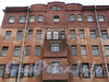 Ул. Шкапина, д. 28. Фрагмент фасада. Фото сентябрь 2011 г.