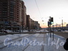 Перспектива улицы Десантников от Ленинского проспекта в сторону улицы Маршала Захарова. Фото 2011 года.