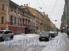 Перспектива четной стороны Гороховой улицы от дома 28 в сторону Садовой ул. Фото февраль 2011 г.