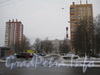 Проезд к дому 19, корп. 2 (середине) между домами 21, корп. 2 (слева) и 17, корп. 2 (справа) по ул. Пионерстроя. Фото январь 2012 г.