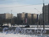 Дом 25 корпус 1 по ул. Коллонтай (в середине). Фото февраль 2012 г. со стороны Ледового дворца.