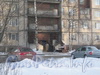 Ул. Чудновского, дом 5. Фрагмент фасада жилого дома. Фото февраль 2012 г.