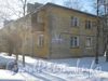 Ул. Тамбасова, дом 19, корп. 5. Фрагмент фасада жилого дома. Фото февраль 2012 г.