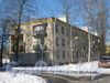 Ул. Тамбасова, дом 23, корп. 5. Общий вид со стороны дома 25 корпус 3. Фото февраль 2012 г.