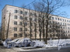 Ул. Бурцева ул. дом 4. Общий вид дома с противоположной стороны улицы. Фото февраль 2012 г.