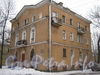 Севастопольская ул., дом 31,корп. 2. Общий вид дома со стороны парадной. Фото февраль 2012 г.