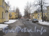 Перспектива Севастопольской улицы от дома 41 в сторону ул. Трефолева. Фото февраль 2012 г.