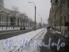 Бассейная улица на участке между Варшавской улицей и Московским проспектом. Фото февраль 2012 г.