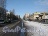 Перспектива ул. Тамбасова от торгового центра (слева - дома 32) в сторону пр. Ветеранов. Фото март 2012 г.